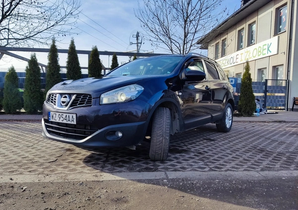 Nissan Qashqai+2 cena 35850 przebieg: 174000, rok produkcji 2013 z Łomianki małe 352